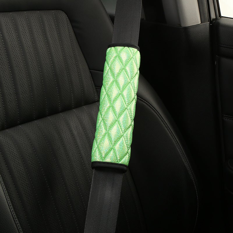 Plastic Velcro design for easy opening and closing, not easy to fall off, convenient to fit the original car seat belt. - Image 4