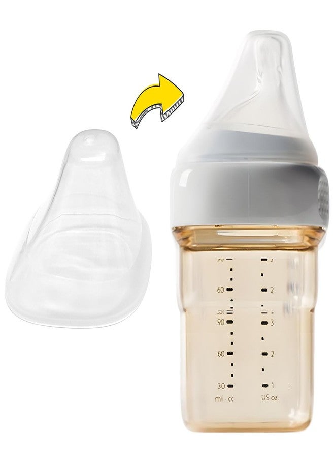 ROMIRUS Replacement Baby Bottle Caps Compatible with Hegen Baby Bottles (Pack of 4) - Image 2