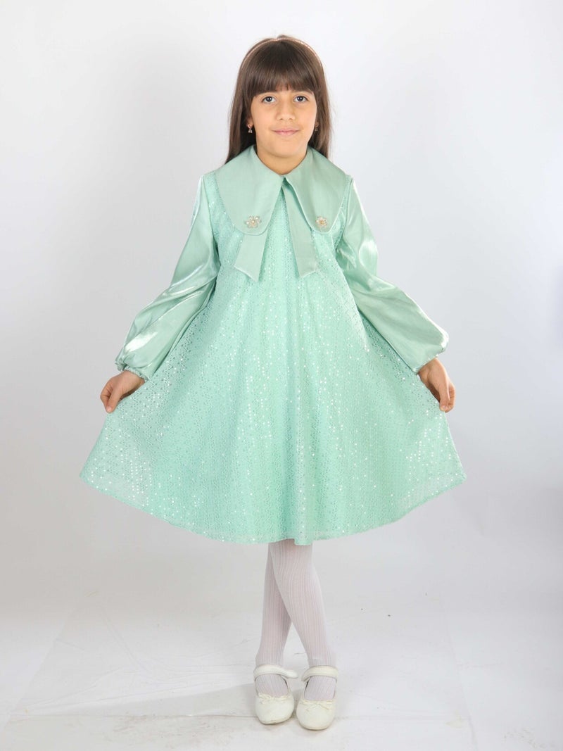 bravokids فستان بناتي، للأعمار من 7 إلى 11 سنة، 26571 - Image 1