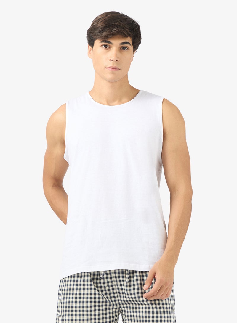 سفنتي فايف طقم بيجامة بدون أكمام شورت وتي شيرت - Image 3