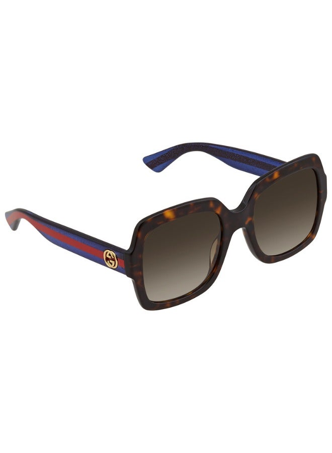 GUCCI GG0036SN 004 Women's Full Rim Square Sunglasses - Image 3