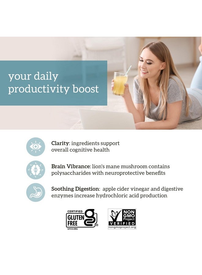 Organifi Organifi Pure - Promotes Stimulation in Learning, Memory, Focus, and Clarity - Brain Support with Superfoods - Gluten-Free and Non GMO - Best Served Cold, 30 Servings - Image 4