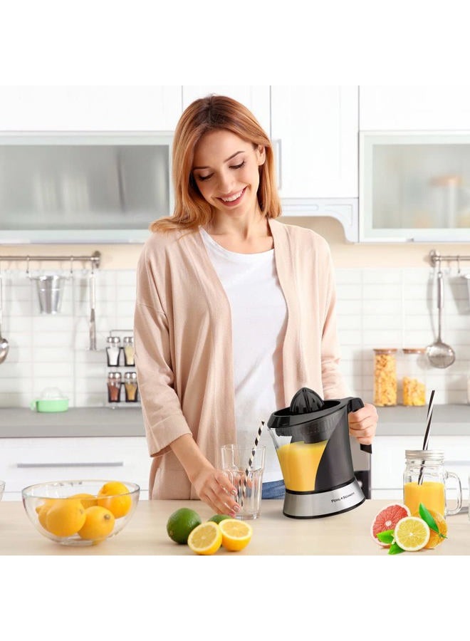POHL SCHMITT Deco-Line Electric Citrus Juicer Machine Extractor - Large Capacity 34oz (1L) Easy-Clean, Featuring Pulp Control Technology - Image 4