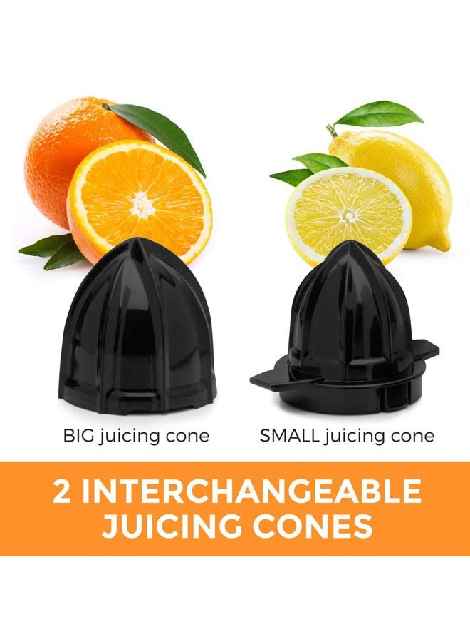 POHL SCHMITT Deco-Line Electric Citrus Juicer Machine Extractor - Large Capacity 34oz (1L) Easy-Clean, Featuring Pulp Control Technology - Image 5