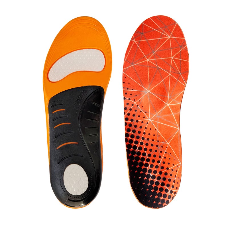 Plantar Fasciitis Insoles for Men and Women, Multi-Purpose Arch Support Orthotic Inserts for Flat Feet, High Arch, Foot Pain - Image 1