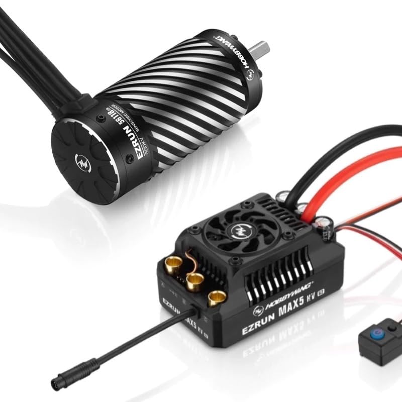 HOBBYWING EZRUN MAX5 HV G256118SD G2 كومبو EZRUN MAX5 ESC 561181100KV SD G2 كومبو