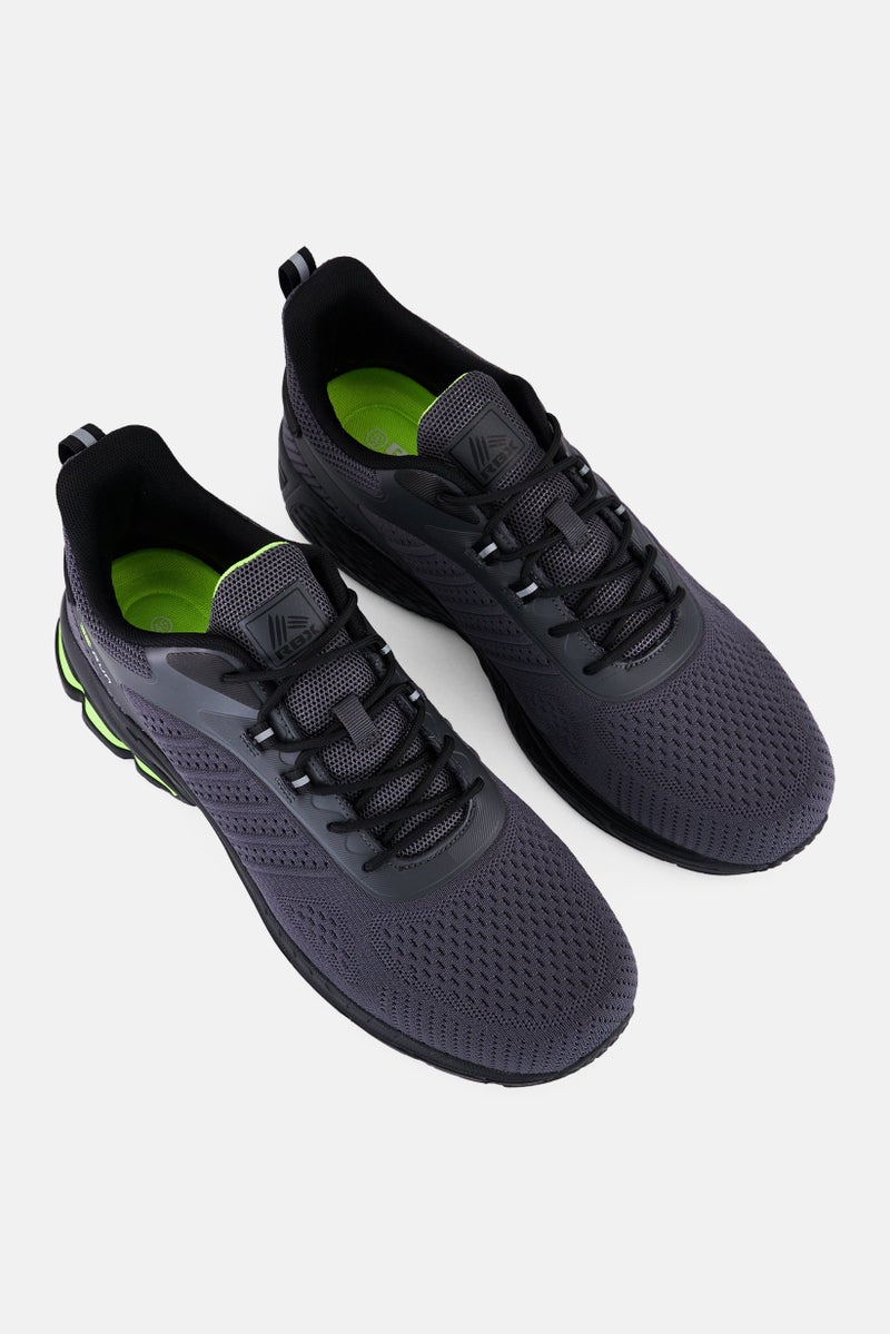 RBX Men Lace Up Outdoor Shoes, Grey - Image 4