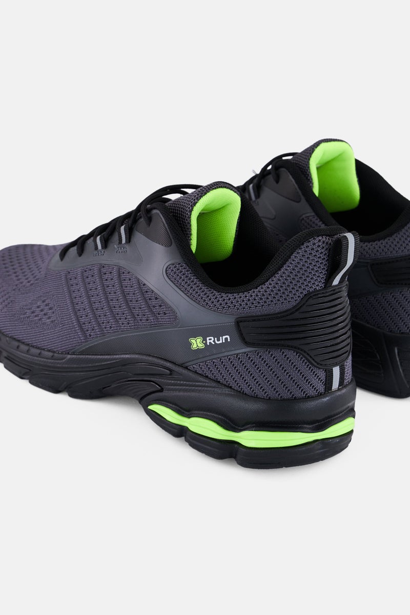 RBX Men Lace Up Outdoor Shoes, Grey - Image 2