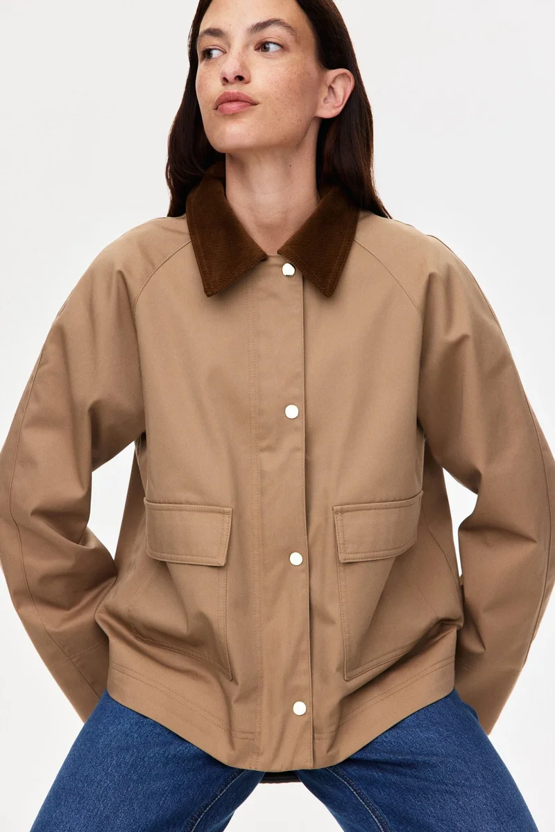 اتش اند ام جاكيت من التويل لفترة الحمل وما بعدها من تشكيلة ماما