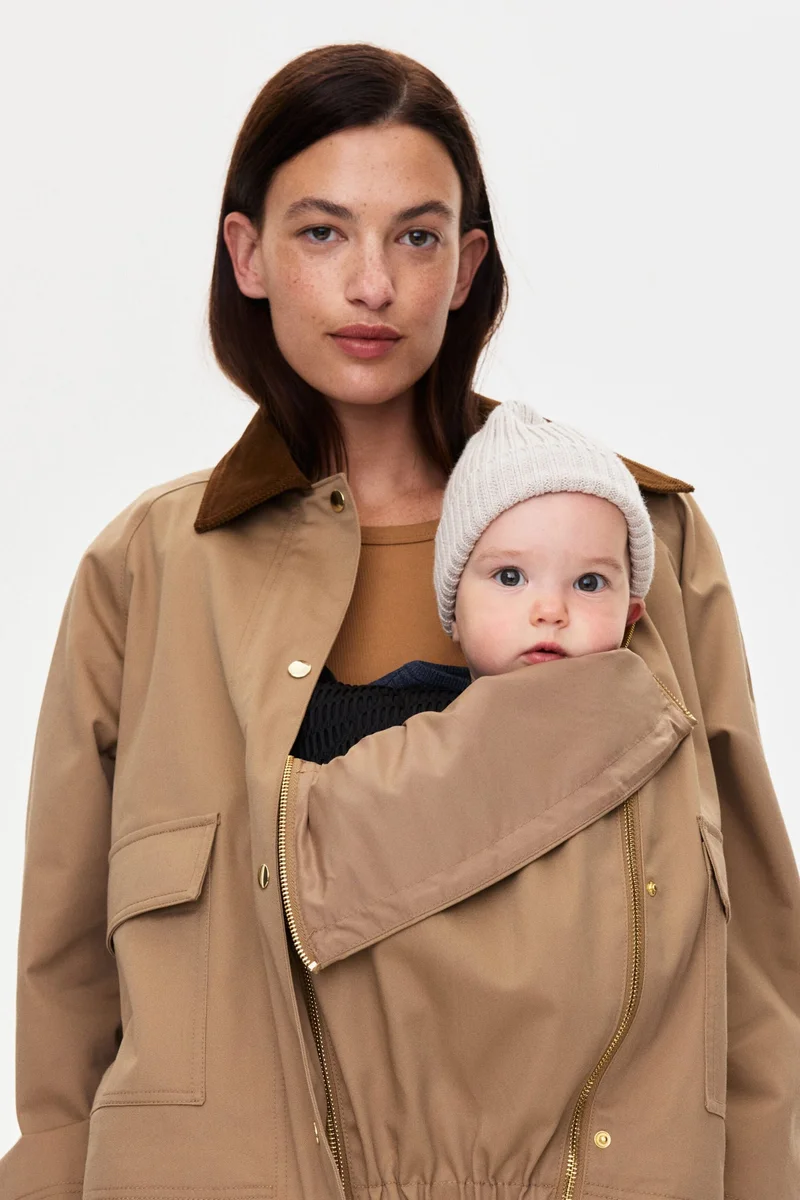 اتش اند ام جاكيت من التويل لفترة الحمل وما بعدها من تشكيلة ماما