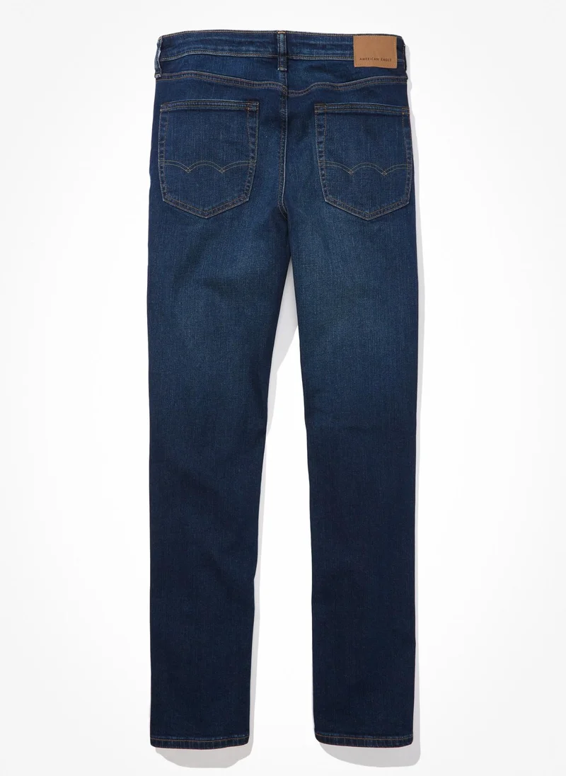 American Eagle Rinse Wash Straight Fit Jeans