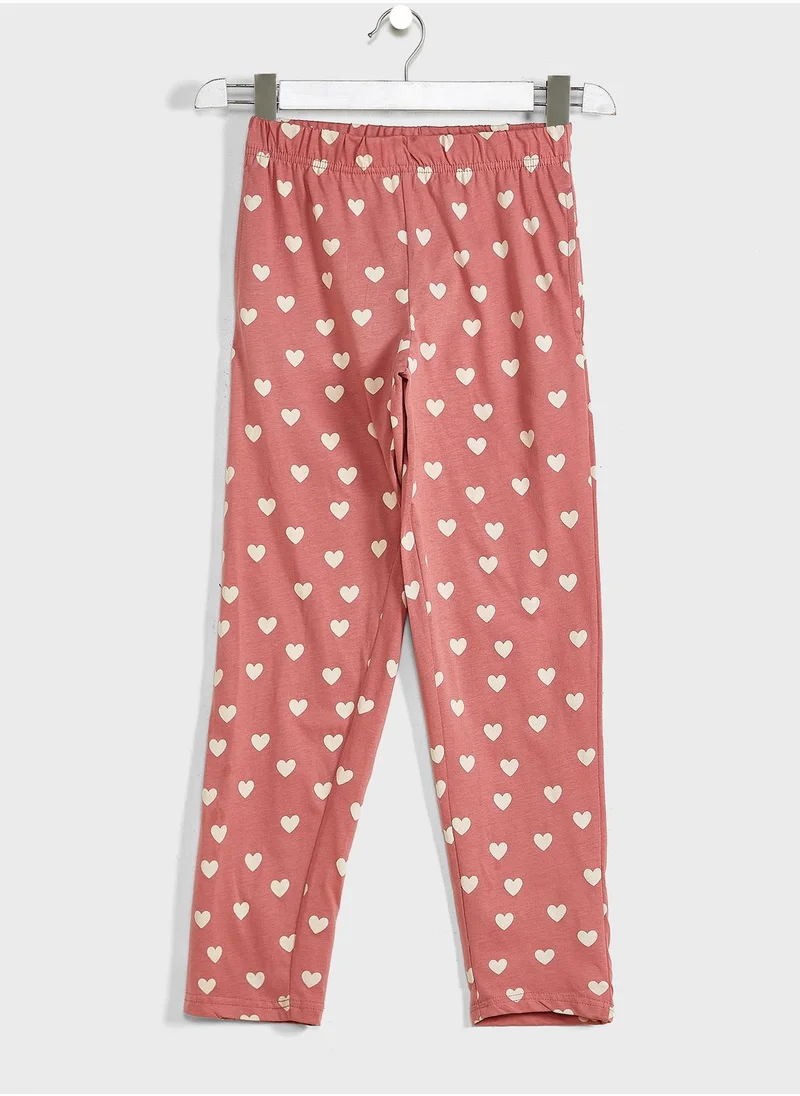 Pinata Oui Madam Heart Printed Pj Set