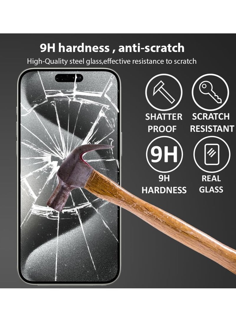 Screen protector compatible with iPhone 15 Pro Max 5G Matte Screen Protector Anti-Glare Anti-Fingerprint 3D Touch Easy Install,[Gaming] Matte Finish Surface ceramic film (NOT Glass) - Image 4