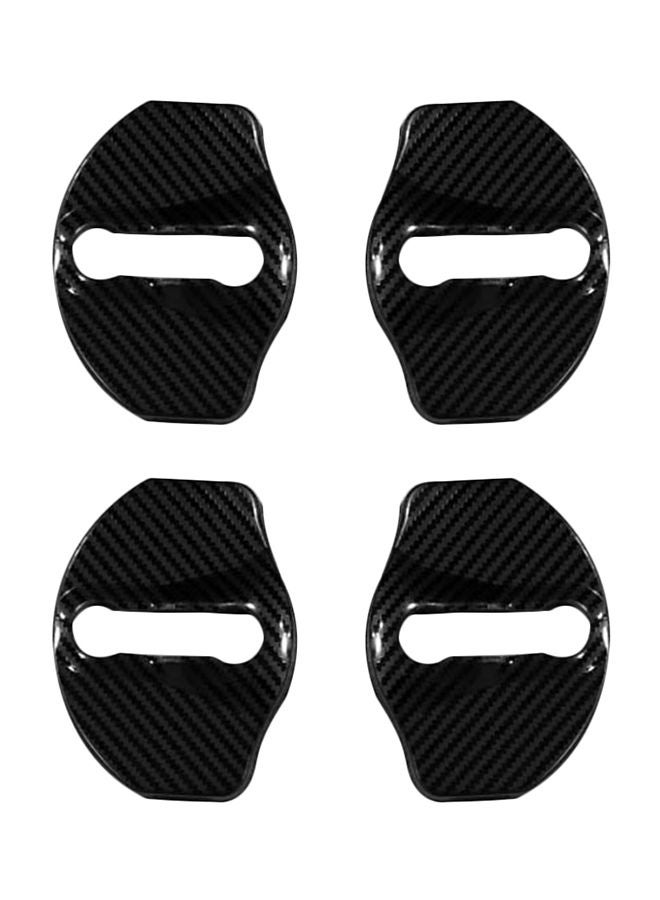 NIBEMINENT 4-Piece Car Door Lock Buckle Protector Cover  - Image 1
