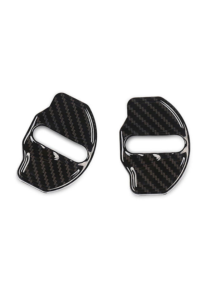 NIBEMINENT 4-Piece Car Door Lock Buckle Protector Cover  - Image 3