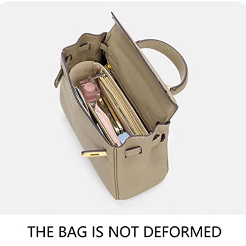 Lckaey for Handbags Kelly 32 organizer Purse Organizer insert1011Beige-L - Image 4