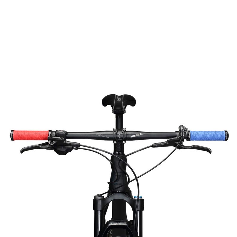Corki Mountain Bike Grips,Double Lock on Locking Bicycle Handlebar Grips for MTB,Downhill - Image 2