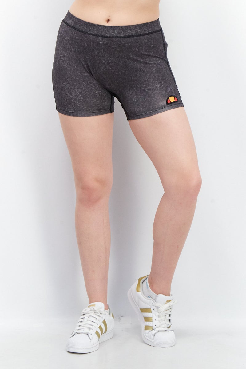 Ellesse Women Sportswear Fit Training Shorts, Charcoal Grey - Image 1
