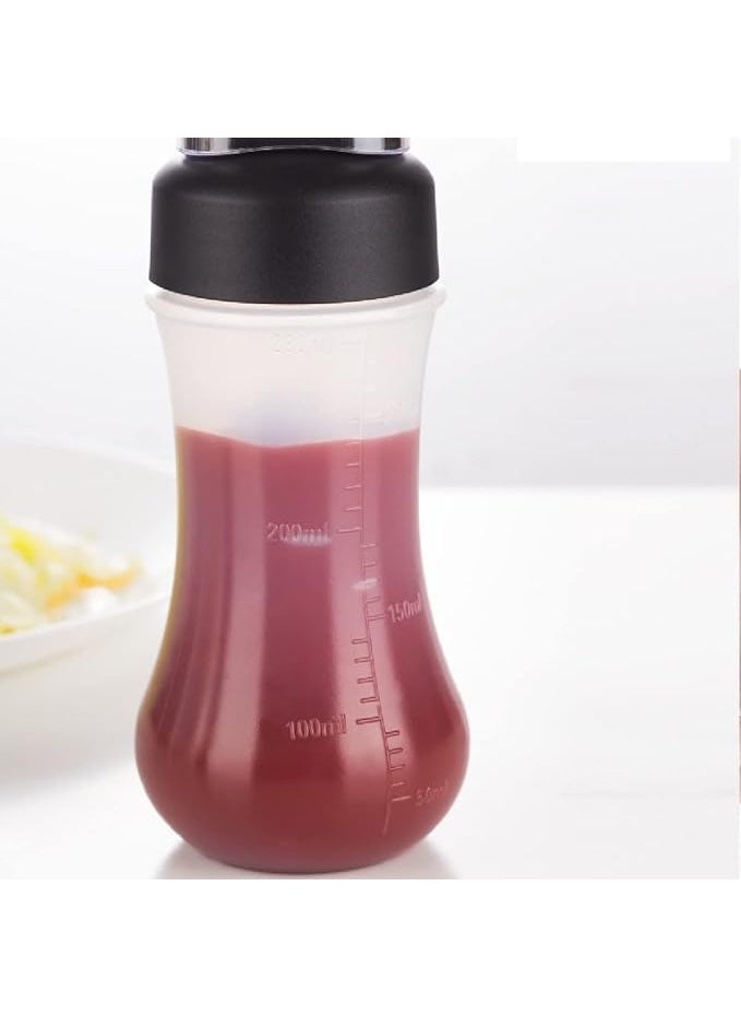 WSEYZ Porous Squeeze Bottle Condiment Bottles Hot Sauce Dispenser Refillable Five Hole Container with Lid Squirt Bottle Sauce Dispenser Ketchup Bottle Multipurpose Kitchen Tools Set of 1