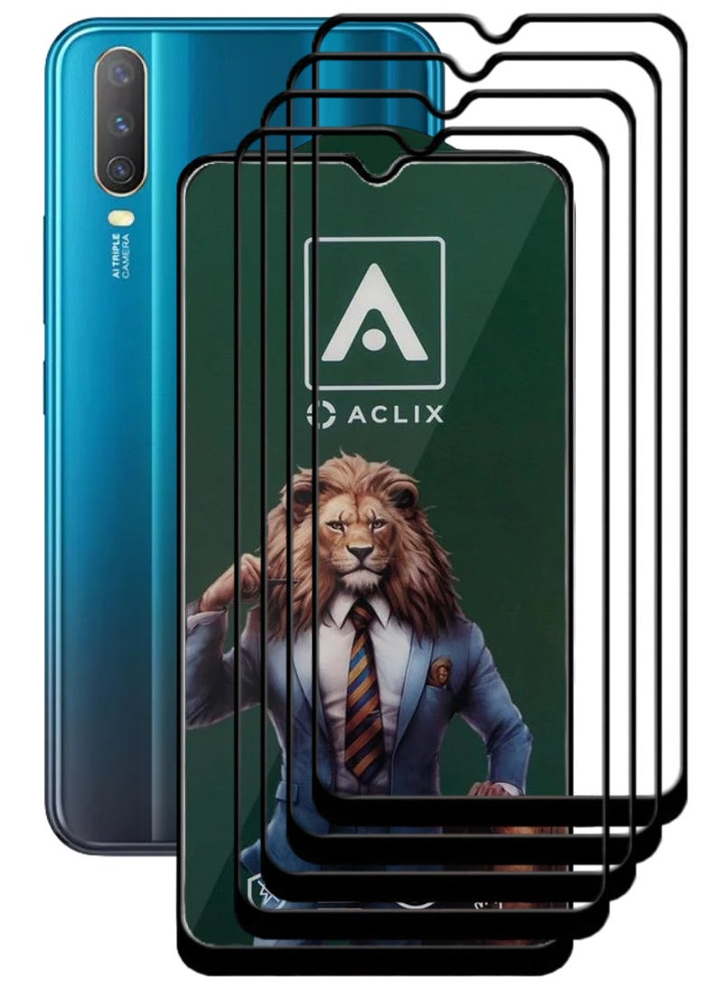 أكاليكس 4 قطع، حماية شاشة،  لهاتف فيفو Y17  ، جودة ممتازة. - Image 1