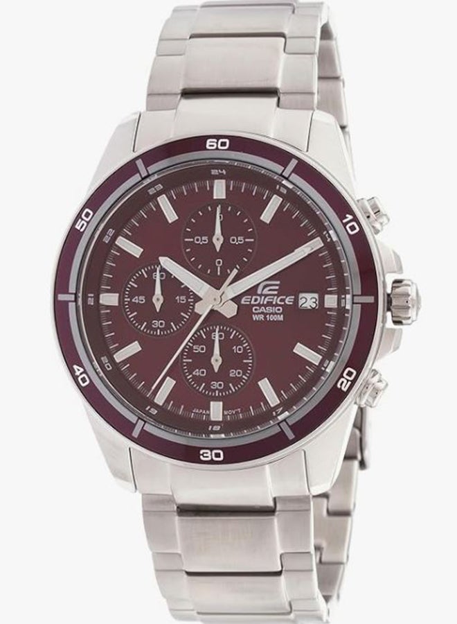 CASIO Men's Analog Stainless Steel Wrist Watch EFR-526D-5CVUDF - 42 Mm - Image 1