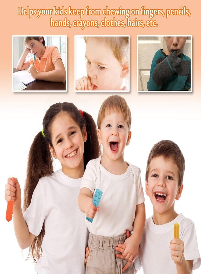 Atsky Chewy Necklace Sensory, Chew Necklaces for Sensory Kids with ADHD, SPD, Autism, Silicone Chew Toys for Adult Reduce Chewing Anxiety Fidget - Image 5