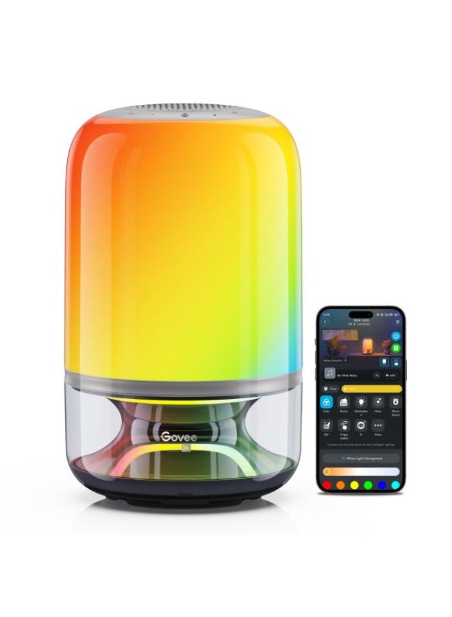 Govee مصباح طاولة Govee RGBICWW 2 Pro مع صوت من JBL - Image 3