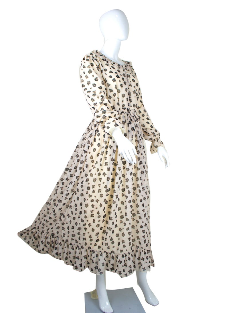 Women Floral Long Dress Multicolour 6 - Image 2