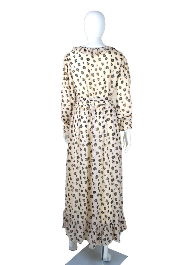 Women Floral Long Dress Multicolour 6 - Image 3