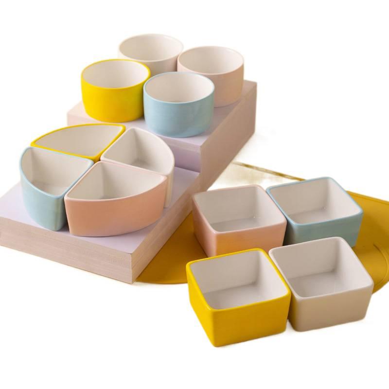 Pink Pet Bowl Feeding Bowl Pet Feeding Accessory Easy Clean Bowl Floor Mat Use Food and Water Daily Feeding Indoor Feeding Home Use for Cats - Image 2