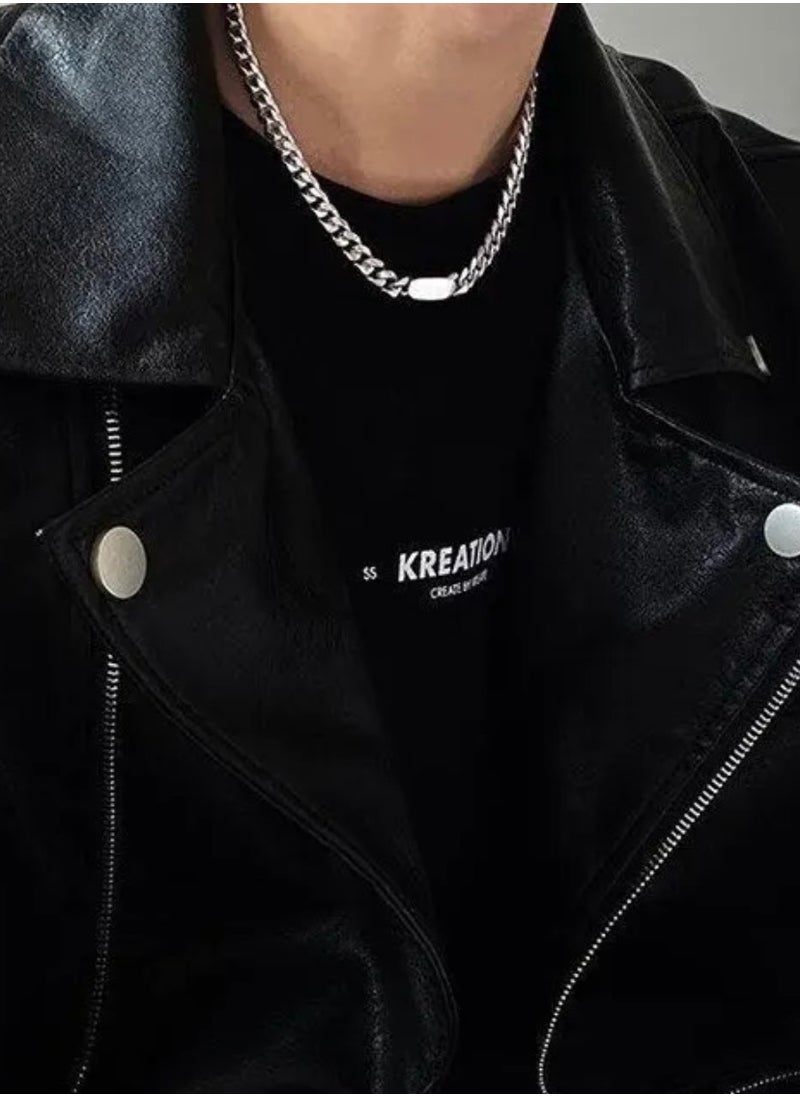 Elegant Stainless Steel Necklace For Men