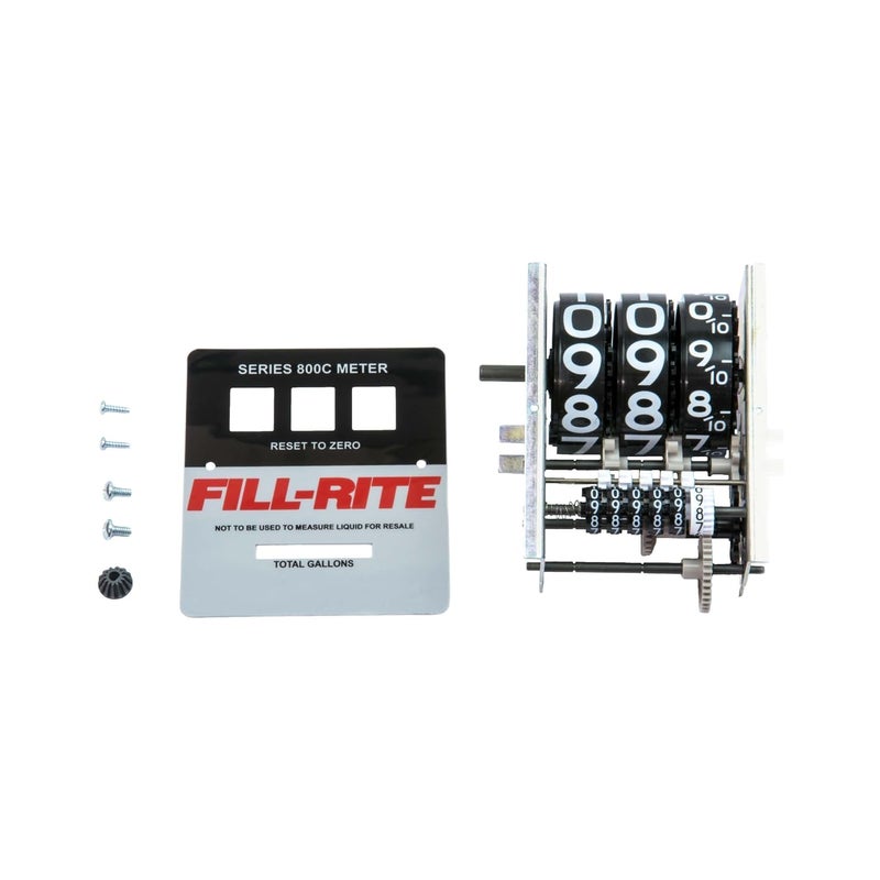 FILL RITE KIT800GR Kit, 800 Series Gallon Register & Faceplate - Image 1