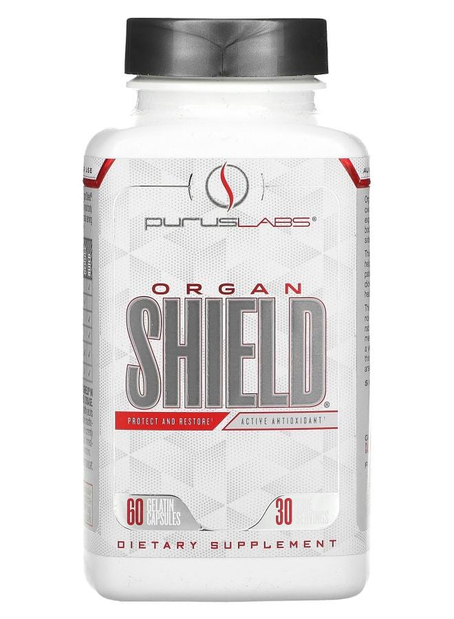 Purus Labs درع الأعضاء 60 كبسولة جيلاتينية