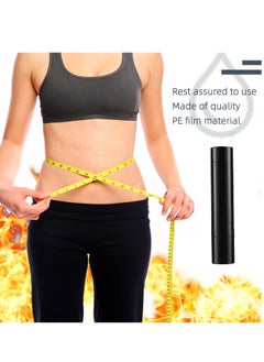 Daytoyz 60 Meters Black Osmotic Plastic Body Wrap, Workout and Sweat Enhancer Stomach Wrap Body Wrap Film Body Effect Applicator Body Power Wrap(1 Roll)  - Image 4
