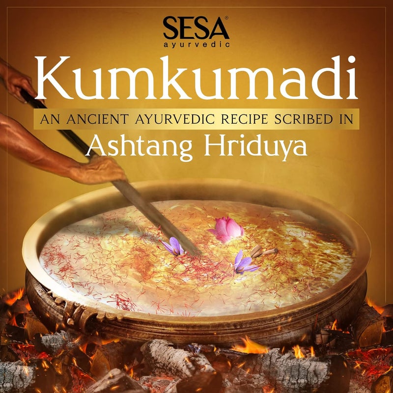 SESA 8 Kumkumadi Padma Night Cream 50g I Skin Brightening Helps Reduce fine lines  wrinkles I Promotes Skin Rejuvenation  Skin Repair I Anti Ageing Even Skin Tone - Image 2