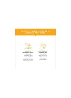WOW Skin Science WOW Skin Science Brightening Vitamin C Face Wash  - Image 4