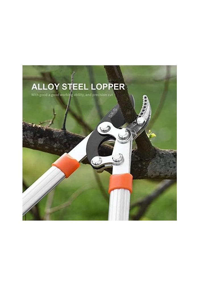AQ AQSON AQSON Professional Gardening Pruning Lopper with Sharp Anvil and Ratchet Mechanism for Cutting Thick Branches - Image 5