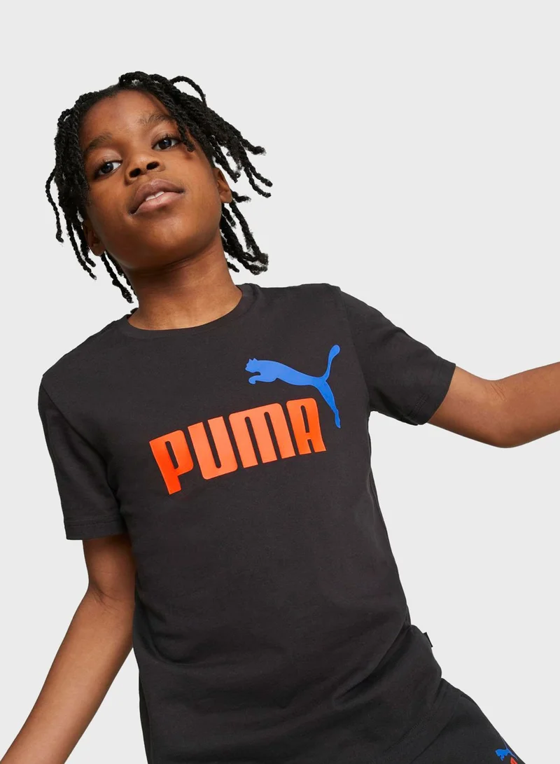 PUMA Youth Essential Logo T-Shirt
