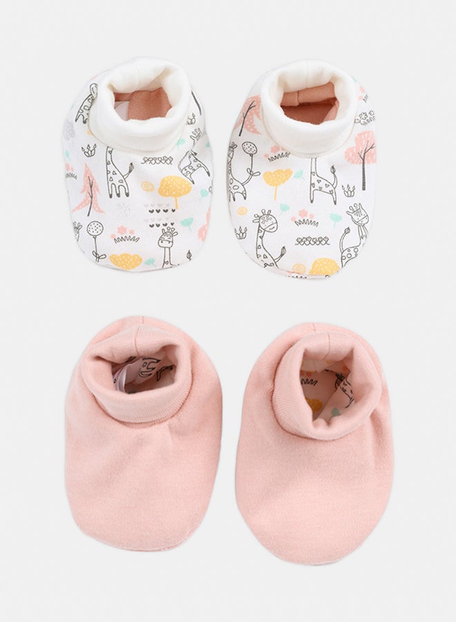 بافتة قطعتين انترلوك بيبي بناتي