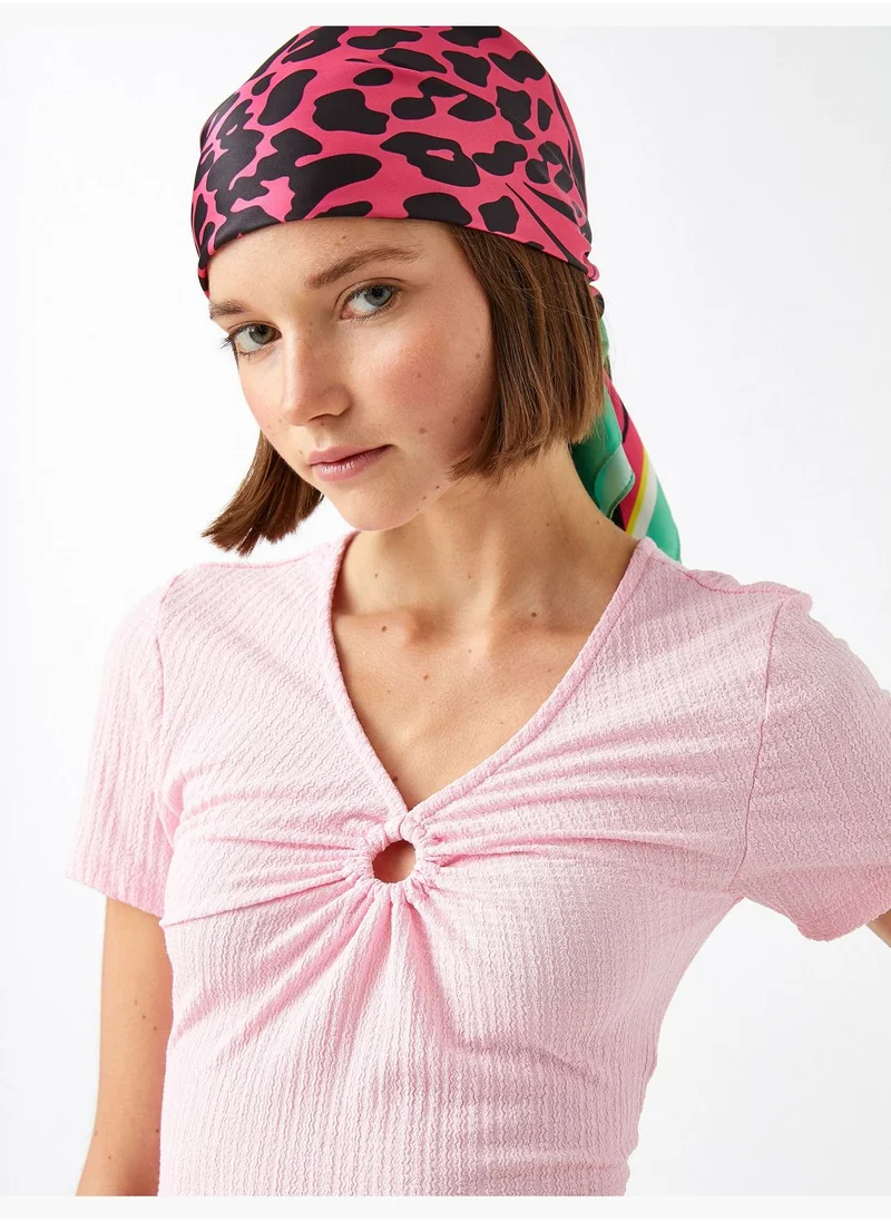 KOTON Double Patterned Shawl