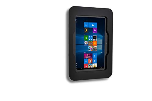 TABcare Security Anti-Theft Acrylic Case for MS Surface Go 1 2 3 as Kiosk, POS, Store, Show Display. Configured as VESA, Wall Mount, Desktop Stand (Black, Wall Mount) - Image 2