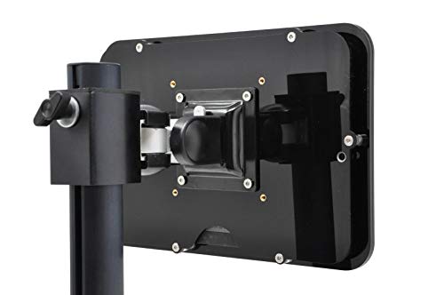 TABcare Security Anti-Theft Acrylic Case for MS Surface Go 1 2 3 as Kiosk, POS, Store, Show Display. Configured as VESA, Wall Mount, Desktop Stand (Black, Wall Mount) - Image 3