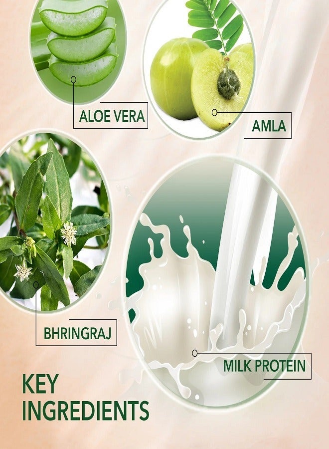 Kesh King Damage Repair Shampoo With Milk Protein And 21 Ayurvedic Herbs 340ml - Image 3