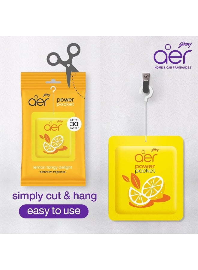 جودريج معطر جو جيب كهربائي من Godrej aer - الحمام والمرحاض يدوم لمدة تصل إلى 30 يوما حزمة متنوعة من 5 (50 جم)، متعدد الألوان - Image 5