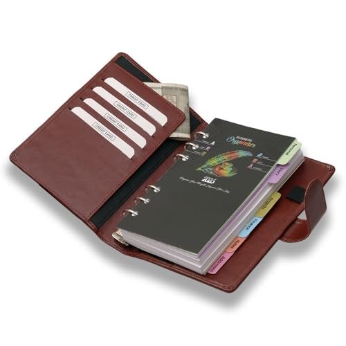 COI Brown Faux Leather Planner | 2026 New Year Diary for Work | Home | Office - Image 2