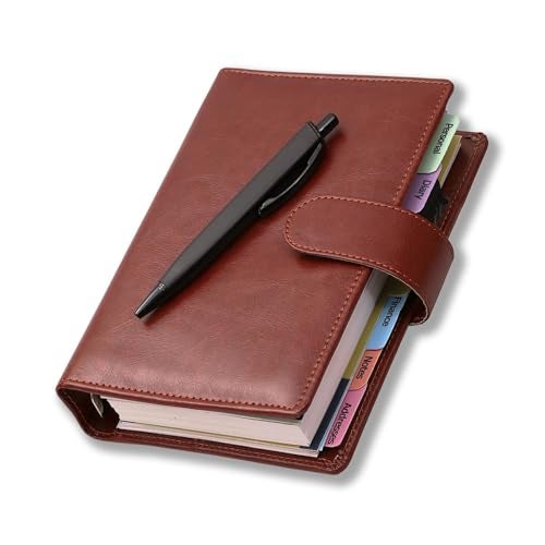 COI Brown Faux Leather Planner | 2026 New Year Diary for Work | Home | Office - Image 1