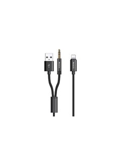 Yesido aux adapter lightning to 3.5mm charging & listening yau18