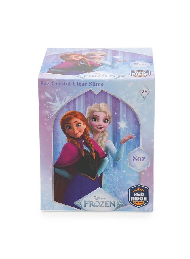 Disney FROZEN سلايم كريستال كلير المجمد 8 أونص | ناعم، لامع وقابل للتمدد | سلايم غير لاصق للأطفال | مثالي للهدايا | بنفسجي | العمر 3 سنوات فما فوق - Image 1