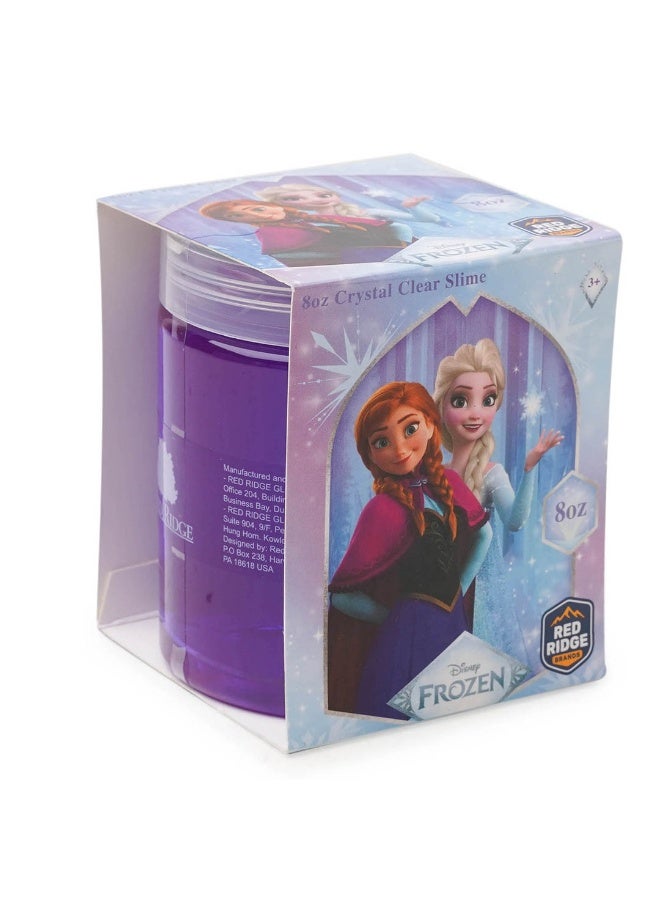 Disney FROZEN سلايم كريستال كلير المجمد 8 أونص | ناعم، لامع وقابل للتمدد | سلايم غير لاصق للأطفال | مثالي للهدايا | بنفسجي | العمر 3 سنوات فما فوق - Image 2