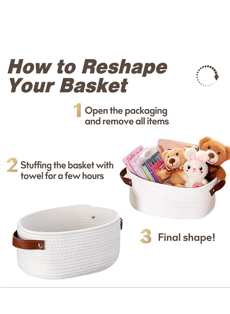 Gift Basket with Gift Bags and Ribbons, 12 X 8 X 5 Inch Durable Empty Basket for Gifts, with Handles, DIY Basket Gift Set - Image 5